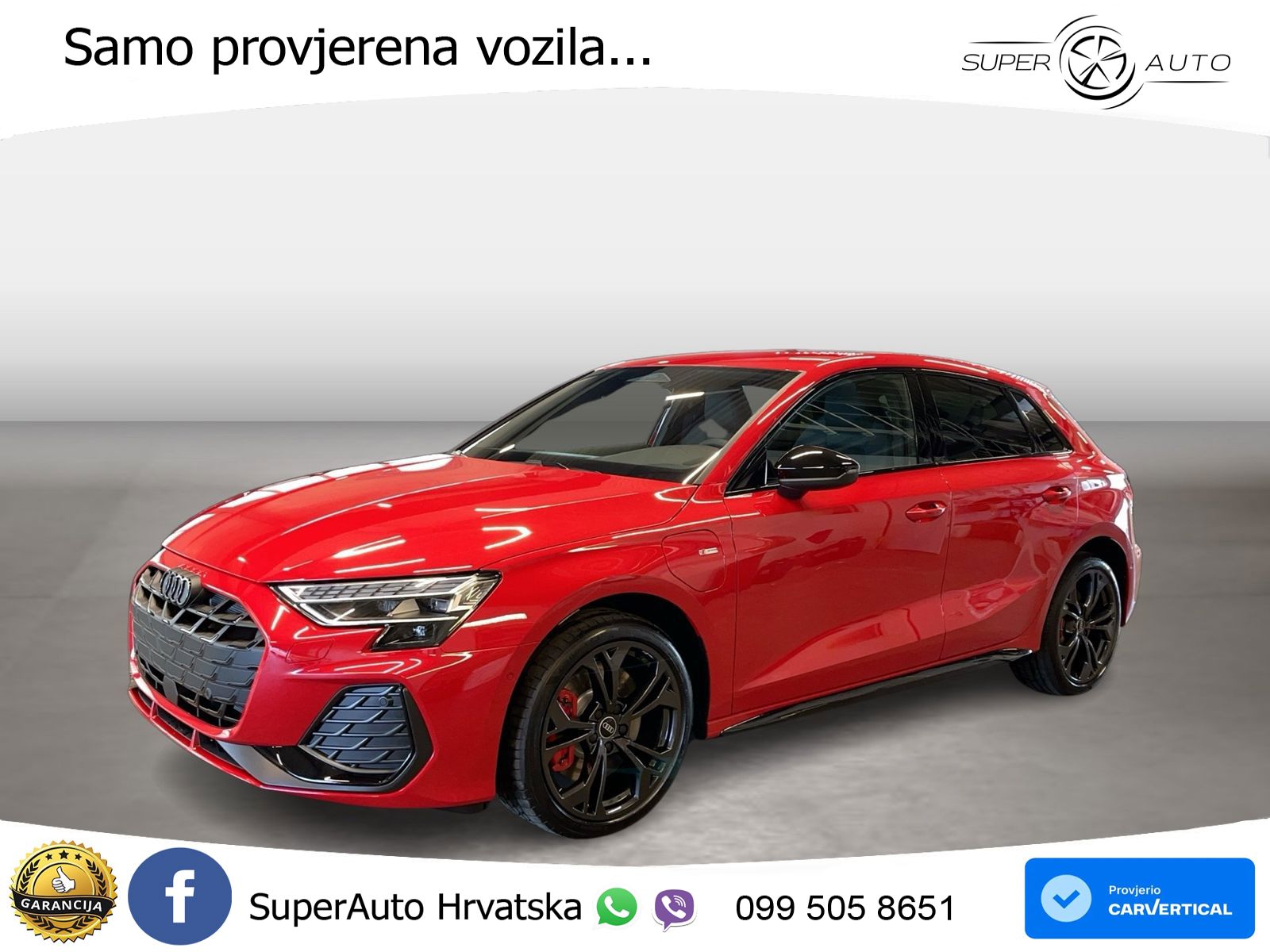 Audi A3 45 TFSIe (272 KS) S tronic S line LED+GR SJED+ACC