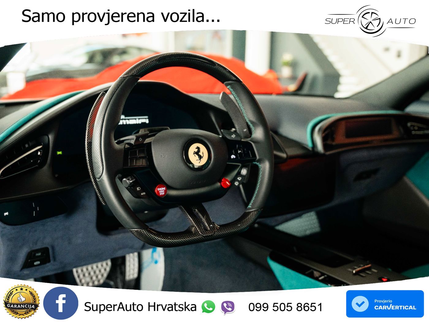 Ferrari Amalfi 3.9 V8 (640 KS) F1 DCT LED+GR SJED+ACC