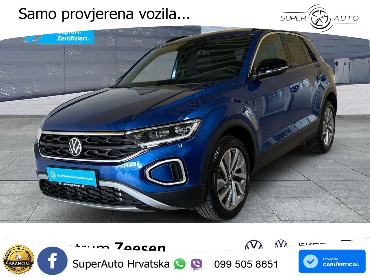 Volkswagen T-Roc 1.5 TSI (150 KS) DSG LED+GR SJED+ACC