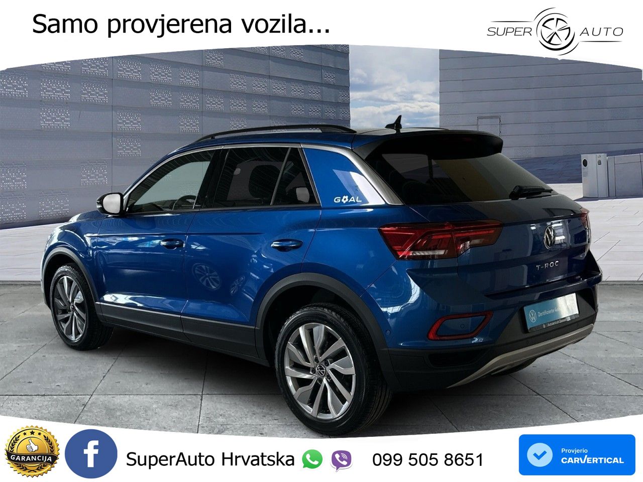 Volkswagen T-Roc 1.5 TSI (150 KS) DSG LED+GR SJED+ACC