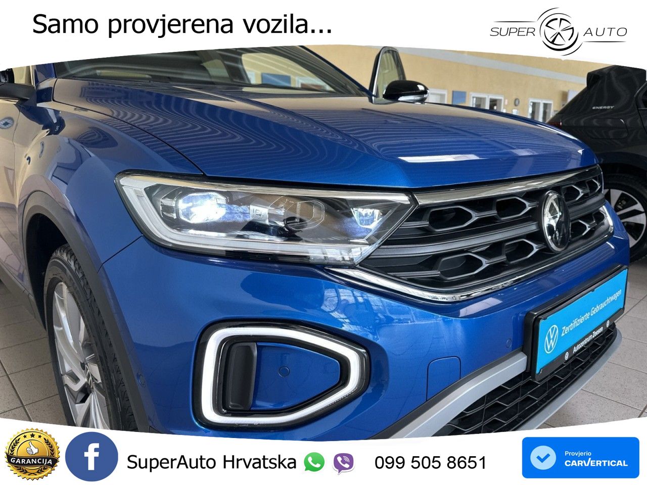 Volkswagen T-Roc 1.5 TSI (150 KS) DSG LED+GR SJED+ACC