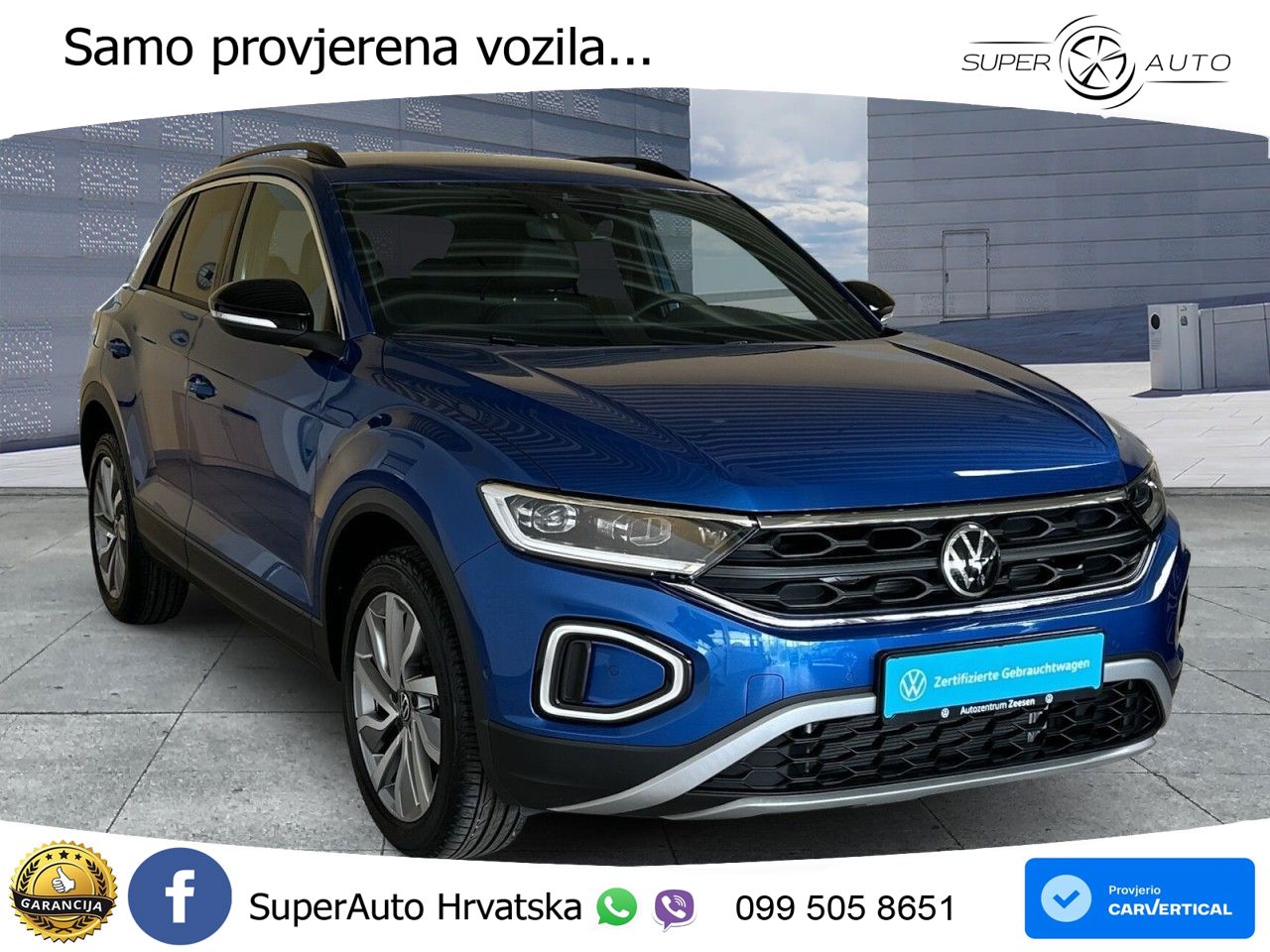 Volkswagen T-Roc 1.5 TSI (150 KS) DSG LED+GR SJED+ACC