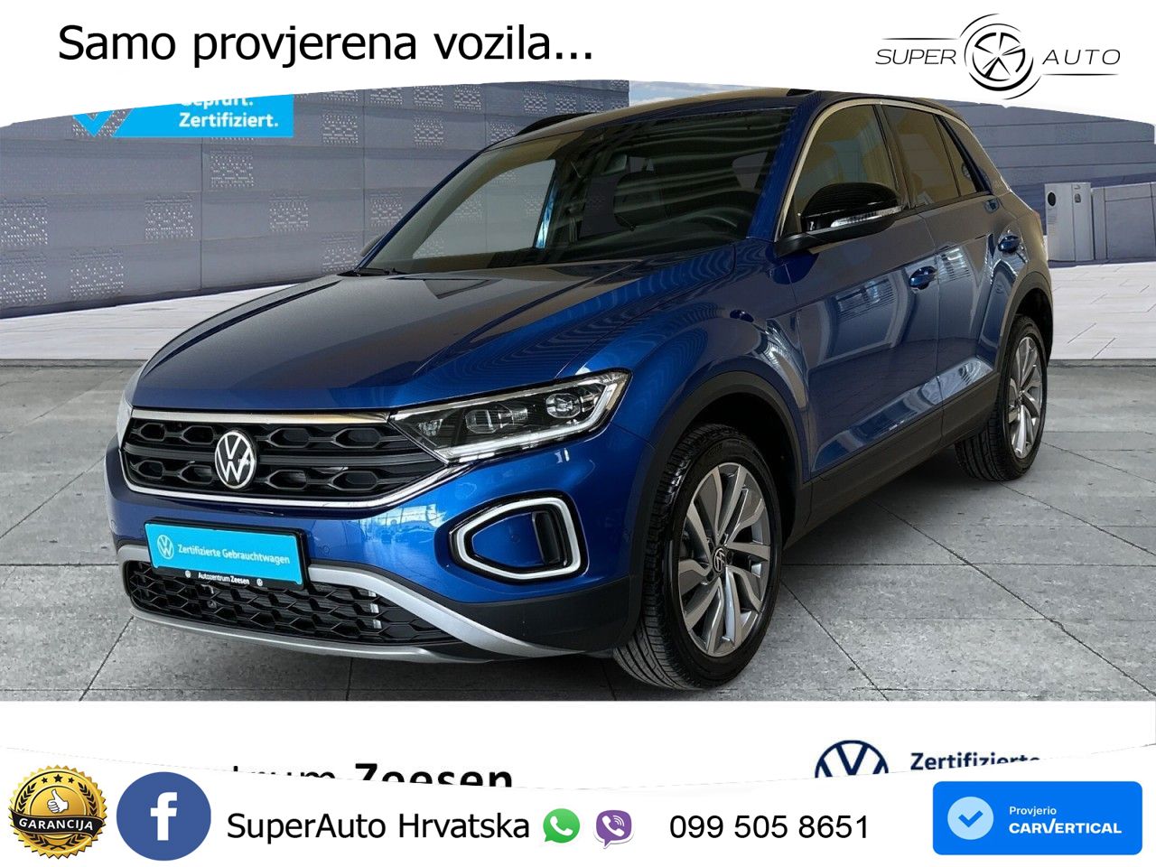 Volkswagen T-Roc 1.5 TSI (150 KS) DSG LED+GR SJED+ACC