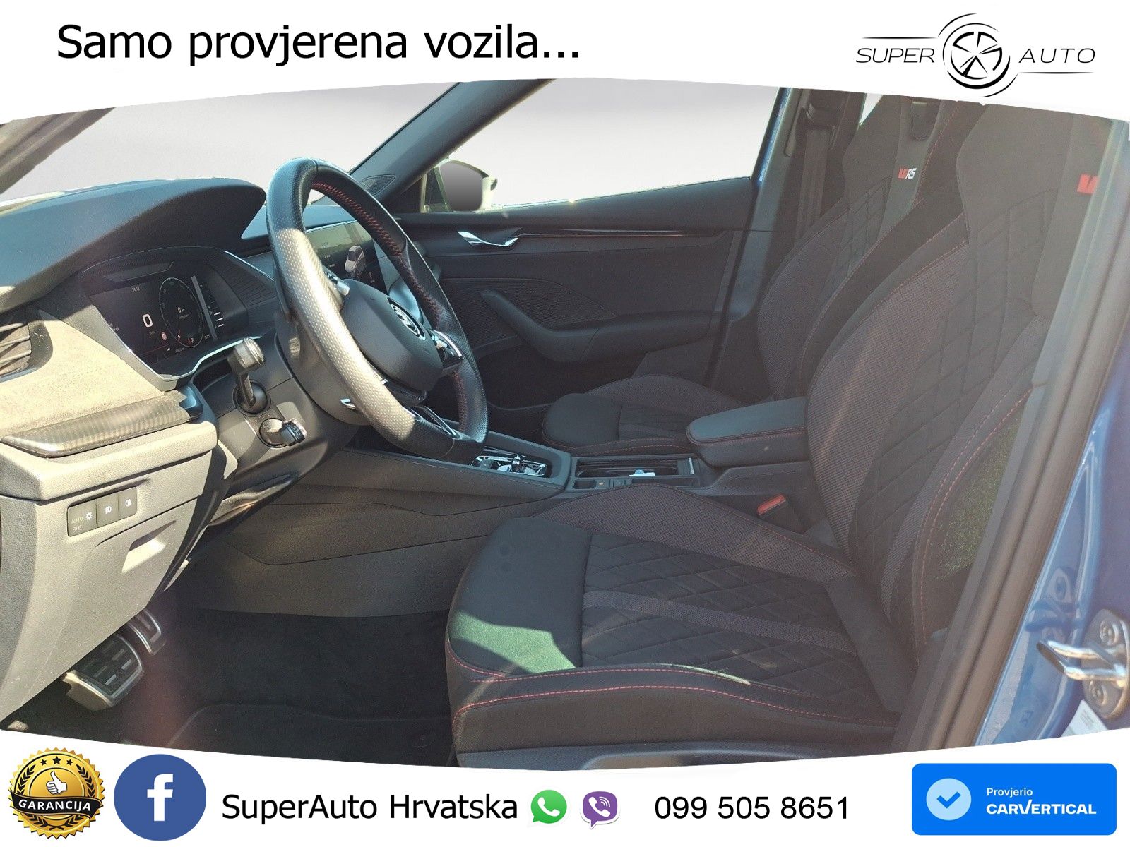 Škoda Octavia Combi RS 2.0 TDI (200 KS) DSG LED+GR SJED+ACC