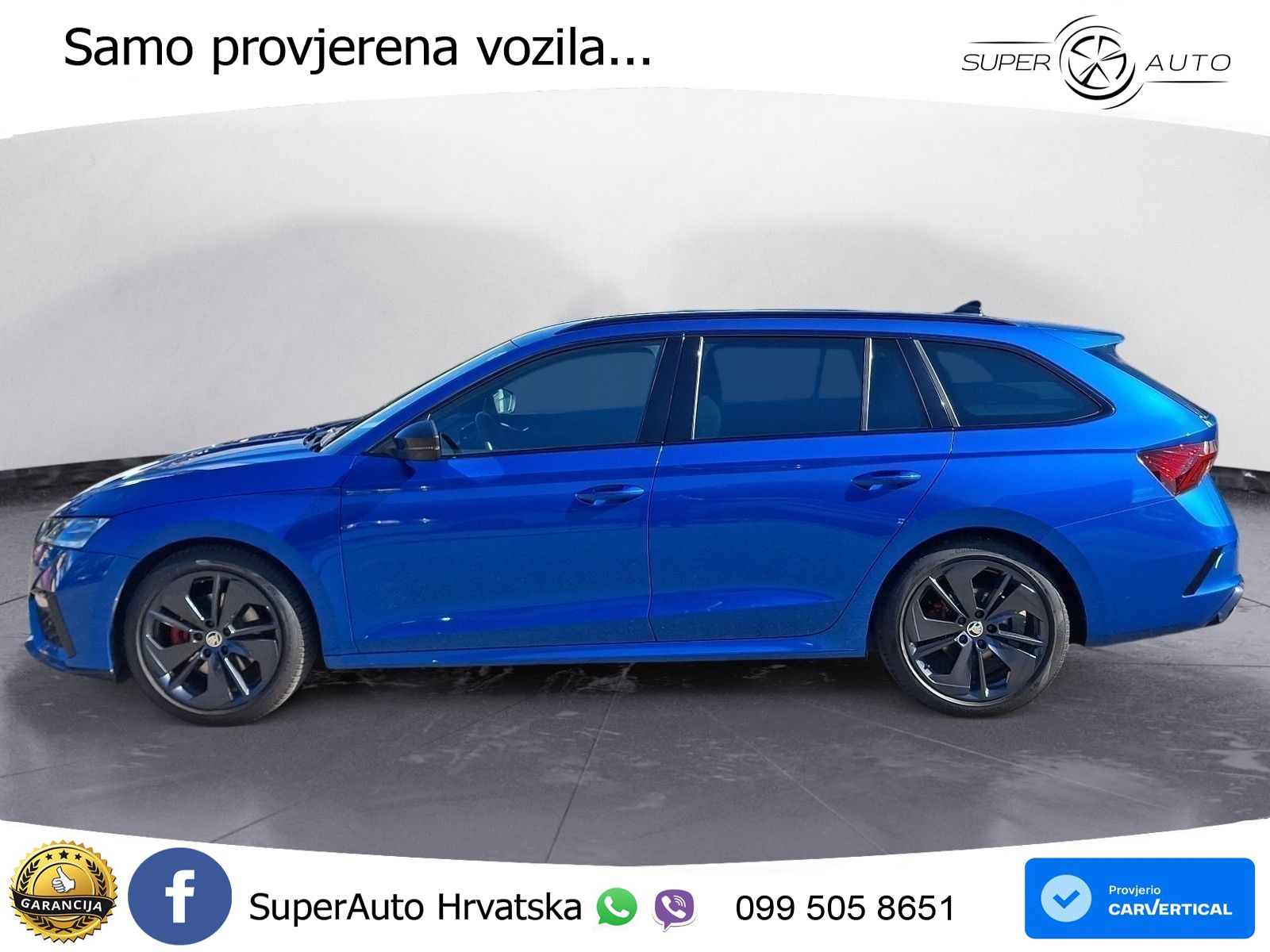 Škoda Octavia Combi RS 2.0 TDI (200 KS) DSG LED+GR SJED+ACC
