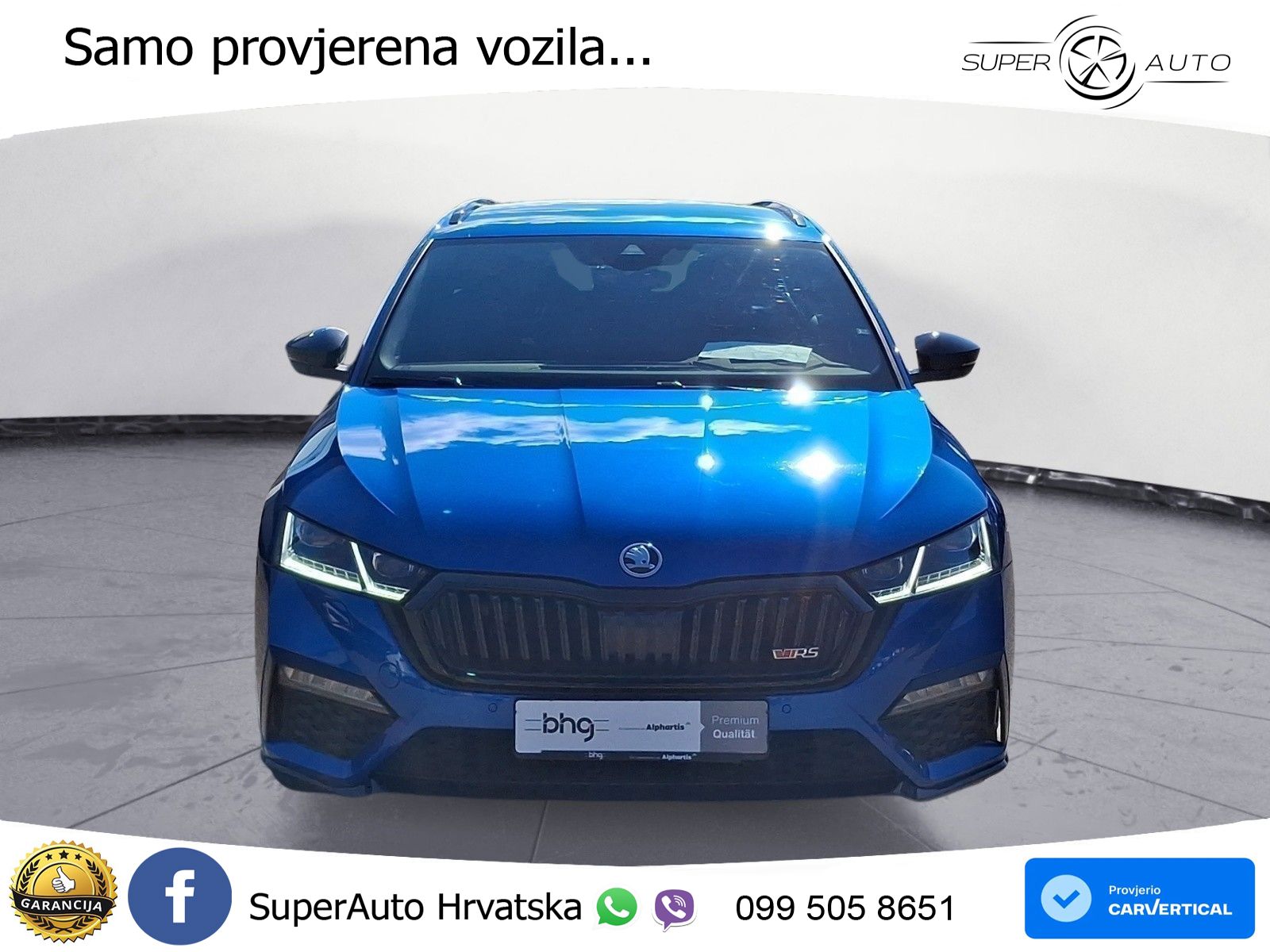 Škoda Octavia Combi RS 2.0 TDI (200 KS) DSG LED+GR SJED+ACC