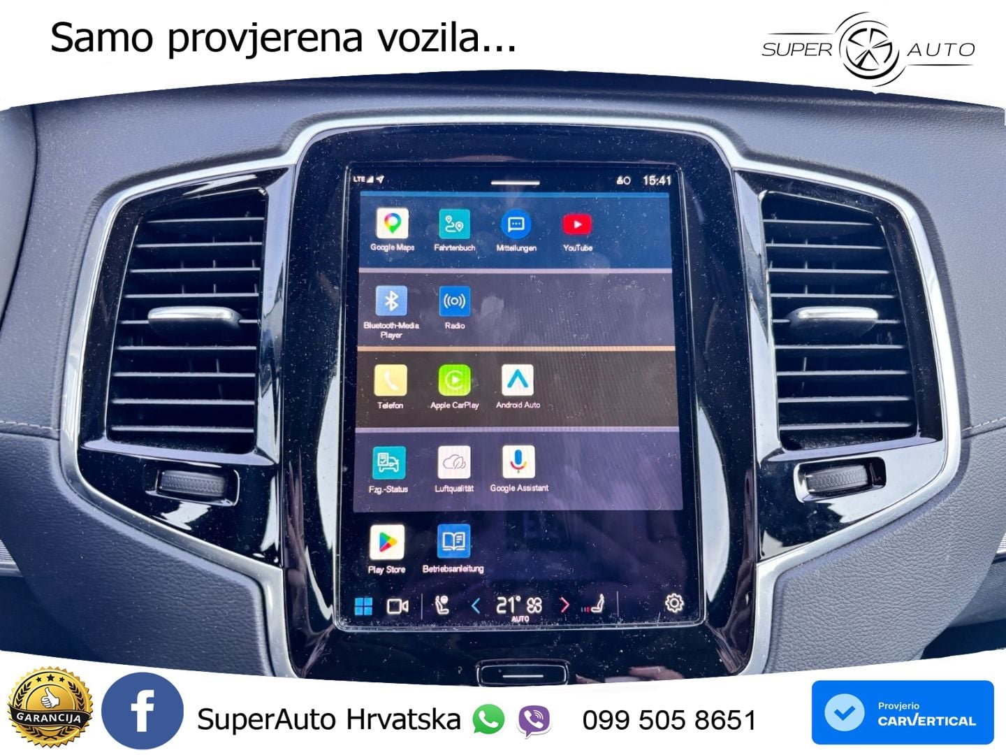 Volvo XC90 2.0 T8 AWD Automatic LED+GR SJED+ACC