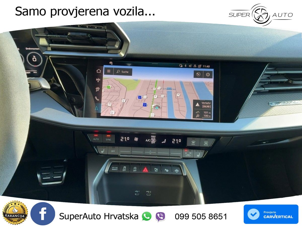 Audi RS3 Sedan 2.5 TFSI (400 KS) quattro S tronic LED+GR SJED+ACC