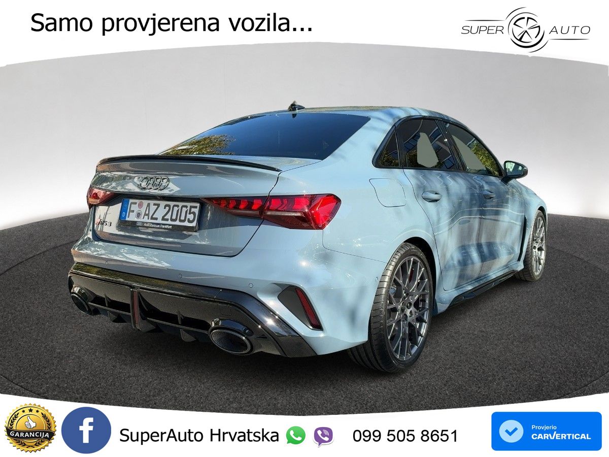 Audi RS3 Sedan 2.5 TFSI (400 KS) quattro S tronic LED+GR SJED+ACC