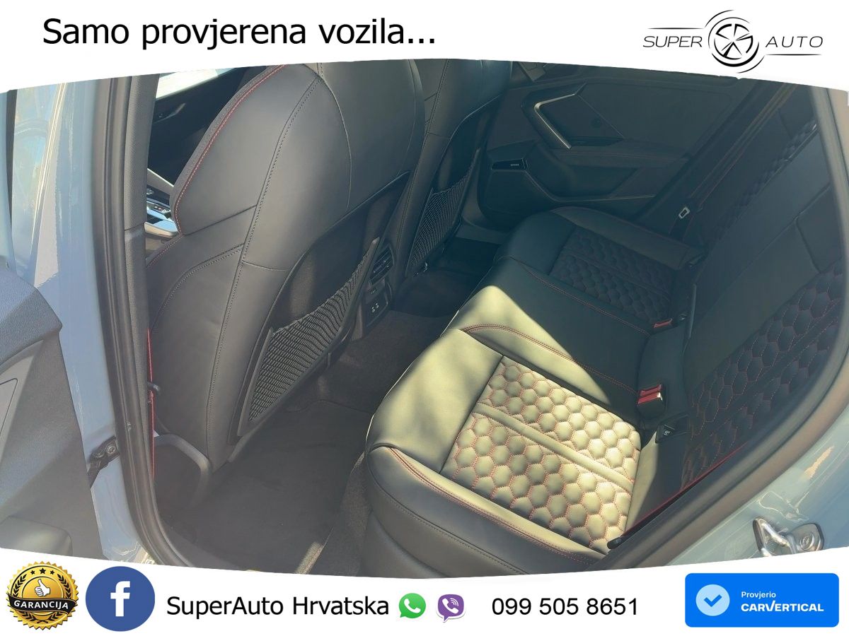 Audi RS3 Sedan 2.5 TFSI (400 KS) quattro S tronic LED+GR SJED+ACC