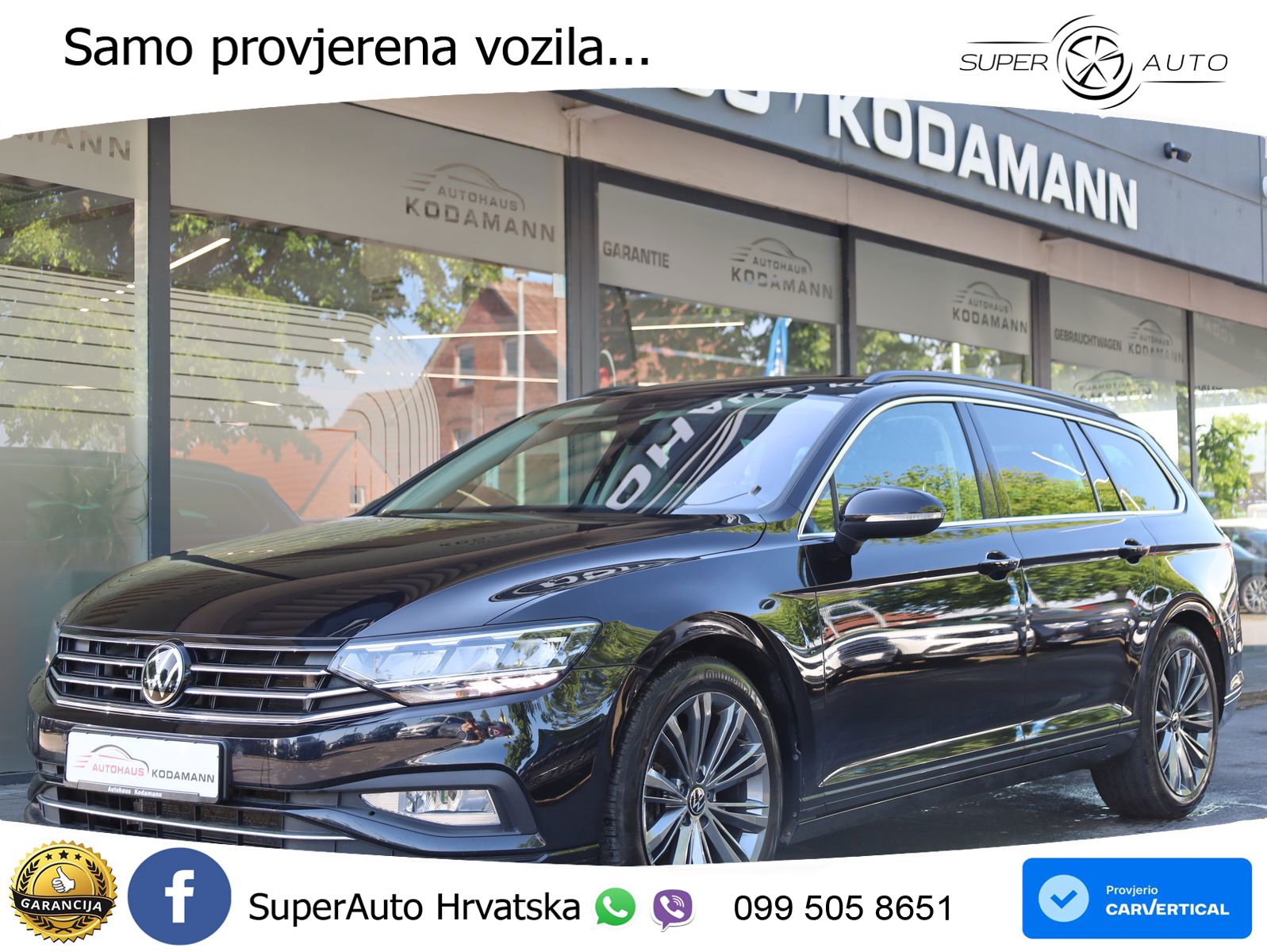 Volkswagen Passat Variant 2.0 TDI (150 KS) DSG R-Line LED+GR SJED+ACC