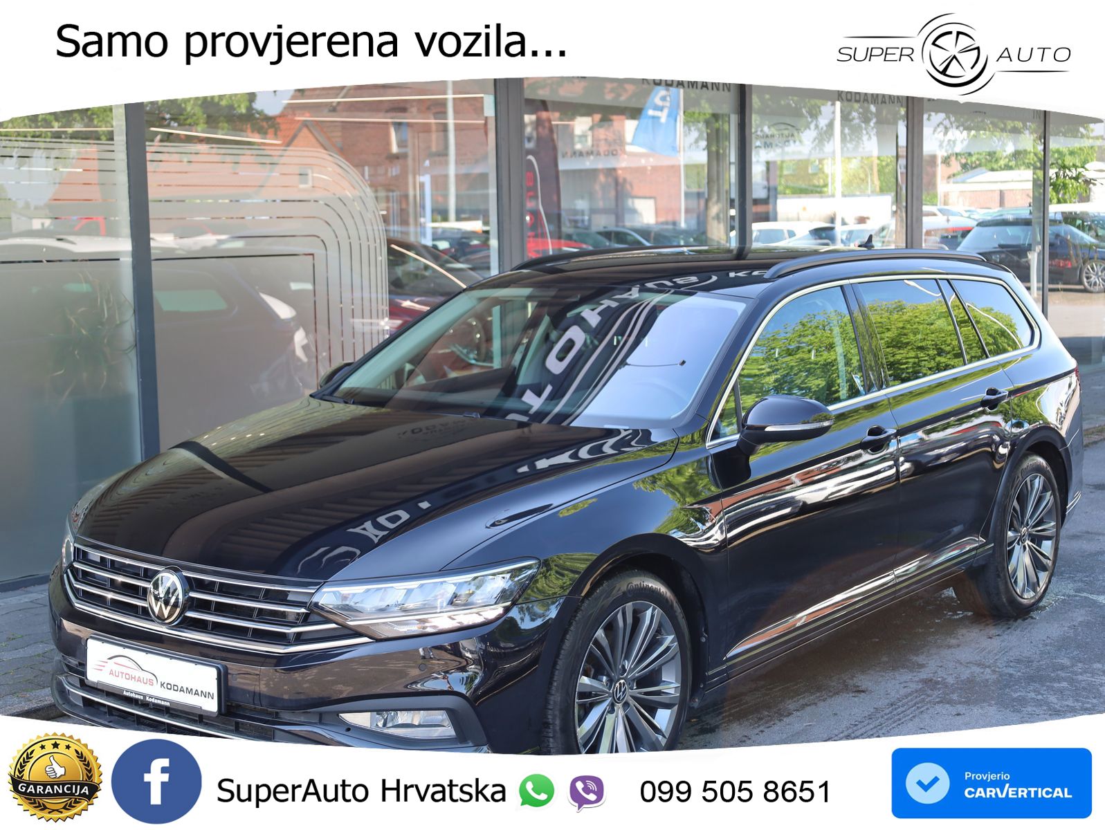 Volkswagen Passat Variant 2.0 TDI (150 KS) DSG R-Line LED+GR SJED+ACC
