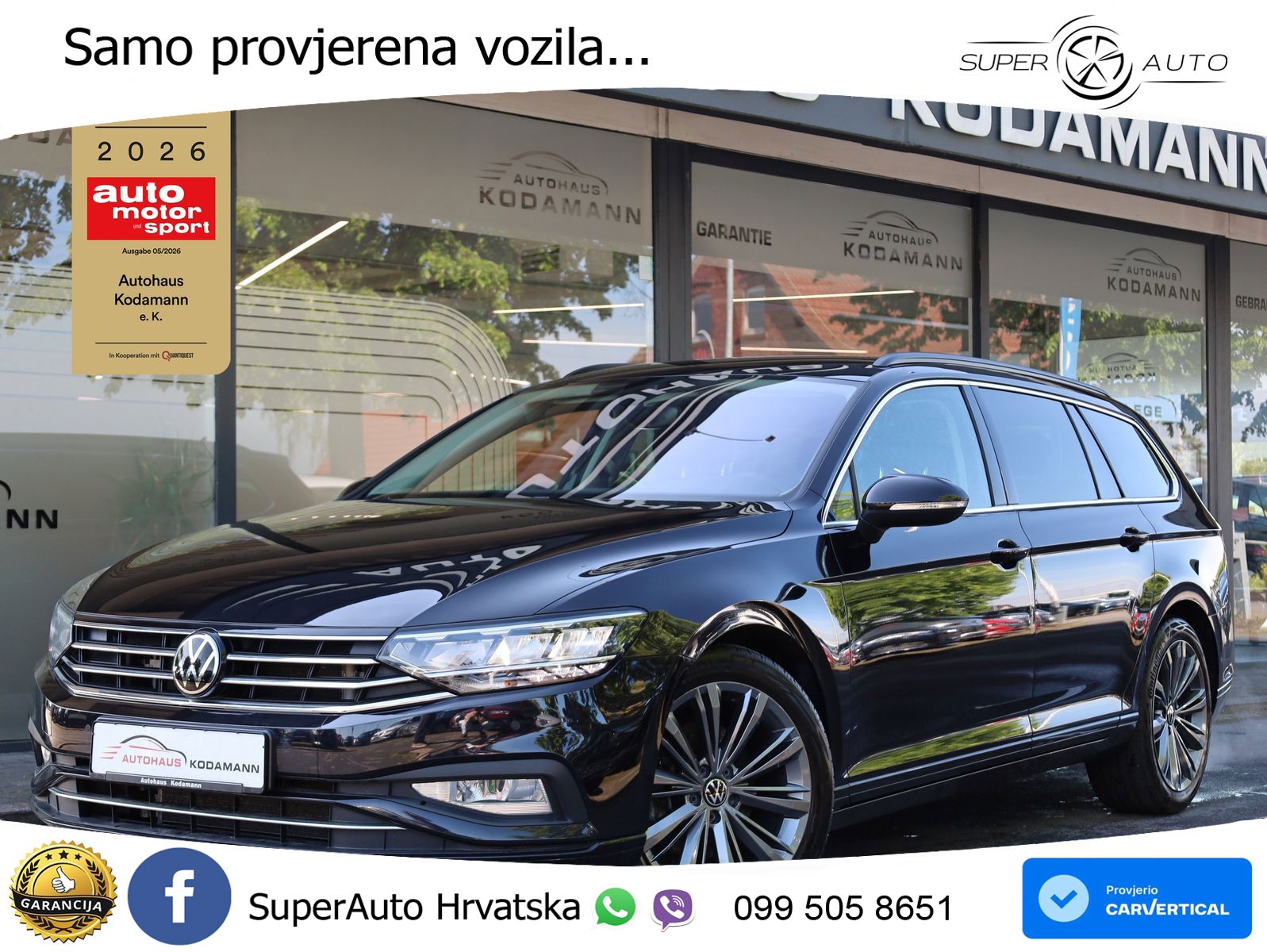 Volkswagen Passat Variant 2.0 TDI (150 KS) DSG R-Line LED+GR SJED+ACC