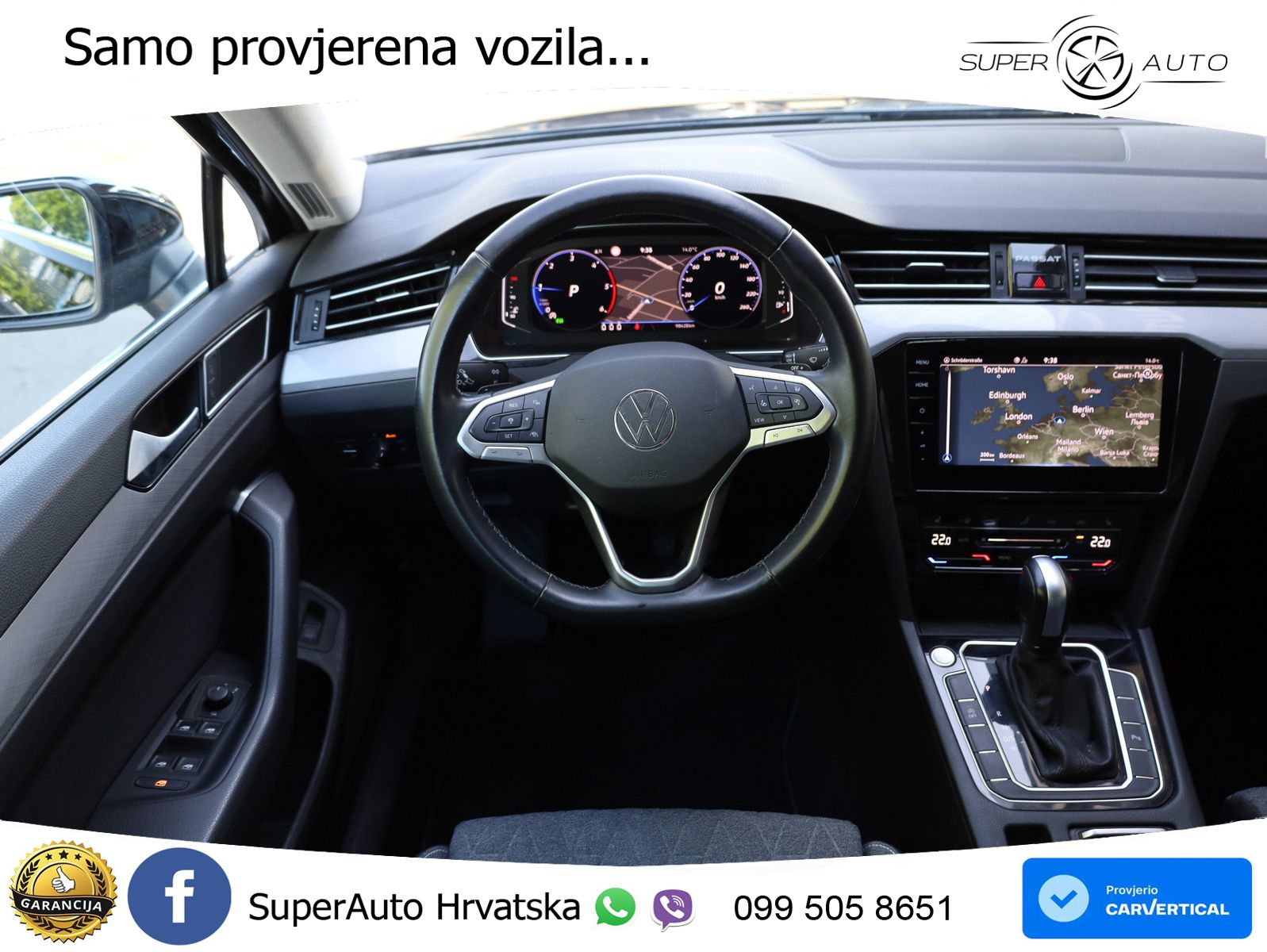 Volkswagen Passat Variant 2.0 TDI (150 KS) DSG R-Line LED+GR SJED+ACC