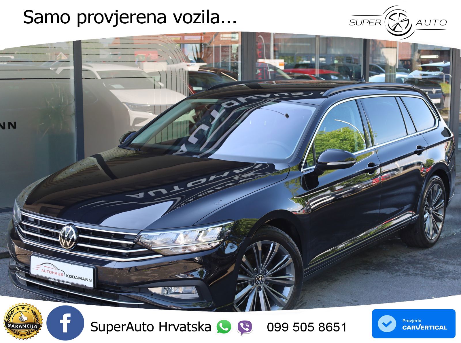 Volkswagen Passat Variant 2.0 TDI (150 KS) DSG R-Line LED+GR SJED+ACC