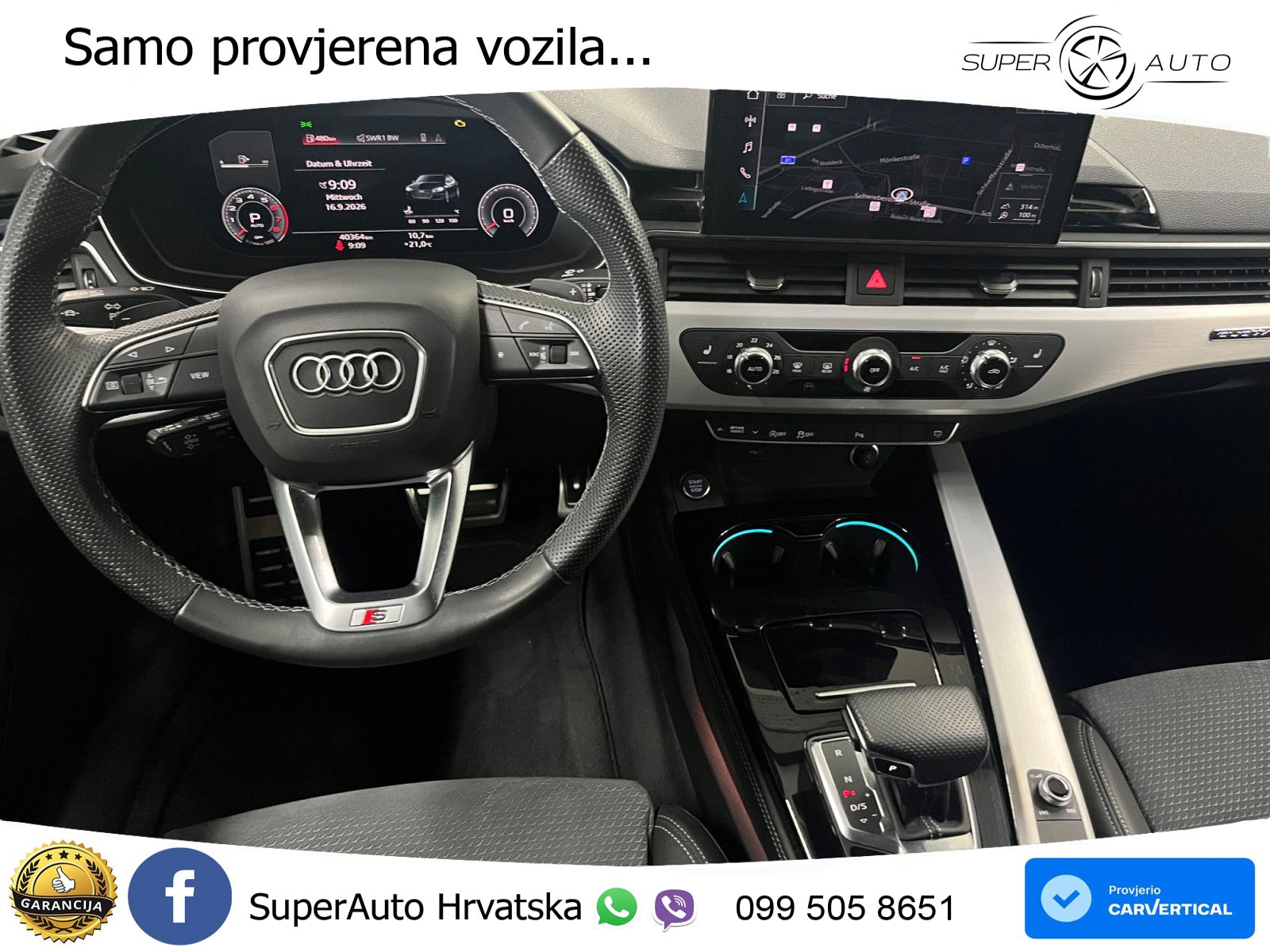 Audi A5 Sportback  40 TFSI (204 KS) quattro S tronic S line MATRIX+GR SJED+KAM