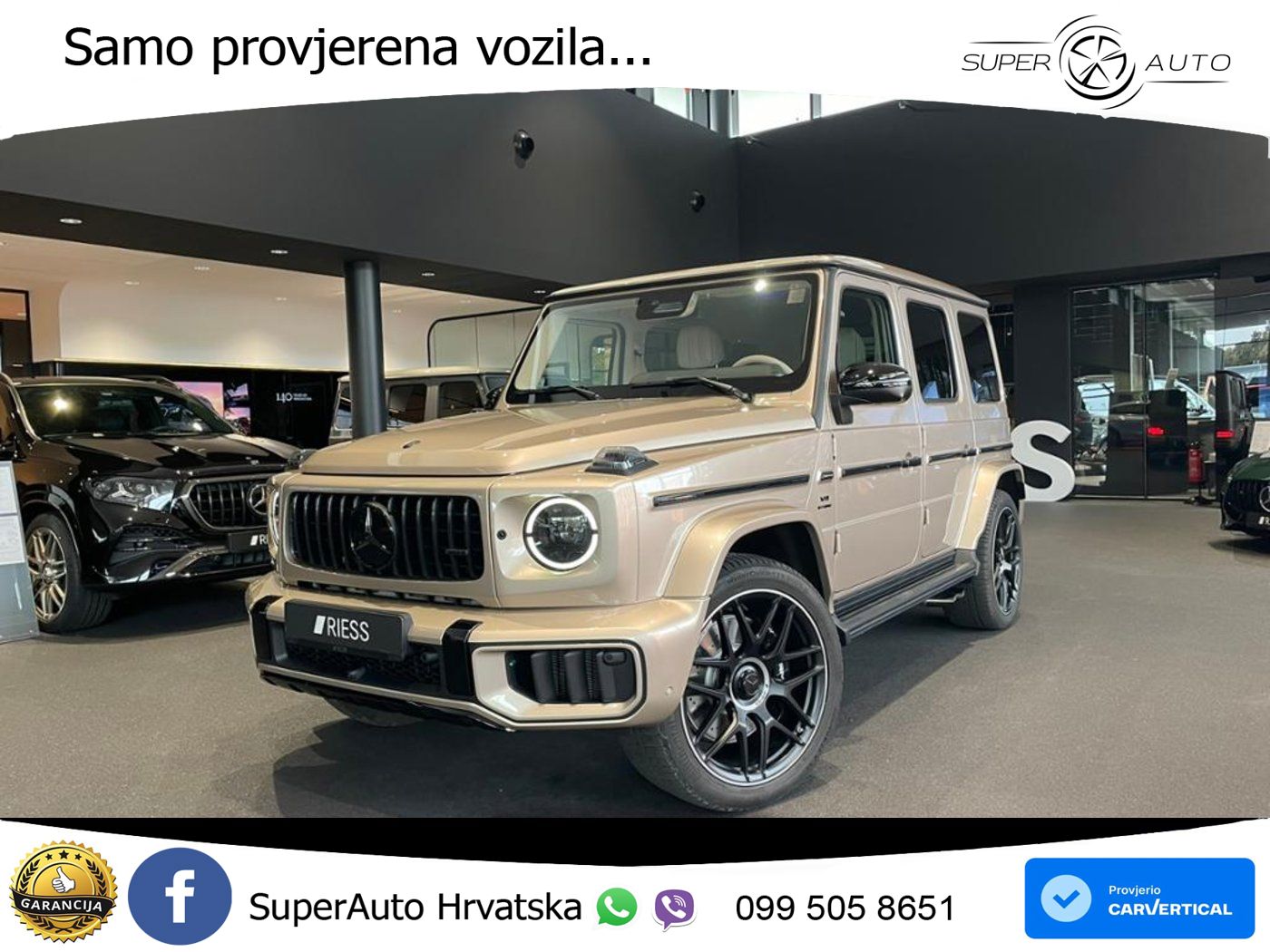 Mercedes AMG G 63 Long V8 (585 KS) 4MATIC 9G-TRONIC AMG SPEEDSHIFT TCT