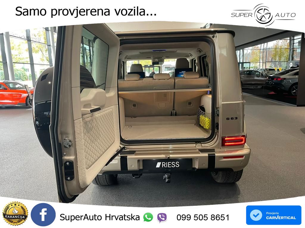 Mercedes AMG G 63 Long V8 (585 KS) 4MATIC 9G-TRONIC AMG SPEEDSHIFT TCT