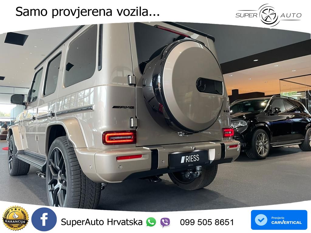 Mercedes AMG G 63 Long V8 (585 KS) 4MATIC 9G-TRONIC AMG SPEEDSHIFT TCT
