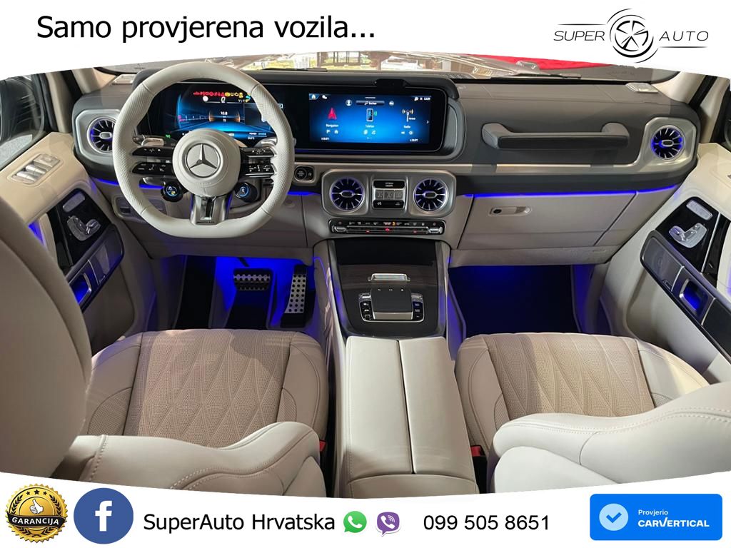 Mercedes AMG G 63 Long V8 (585 KS) 4MATIC 9G-TRONIC AMG SPEEDSHIFT TCT