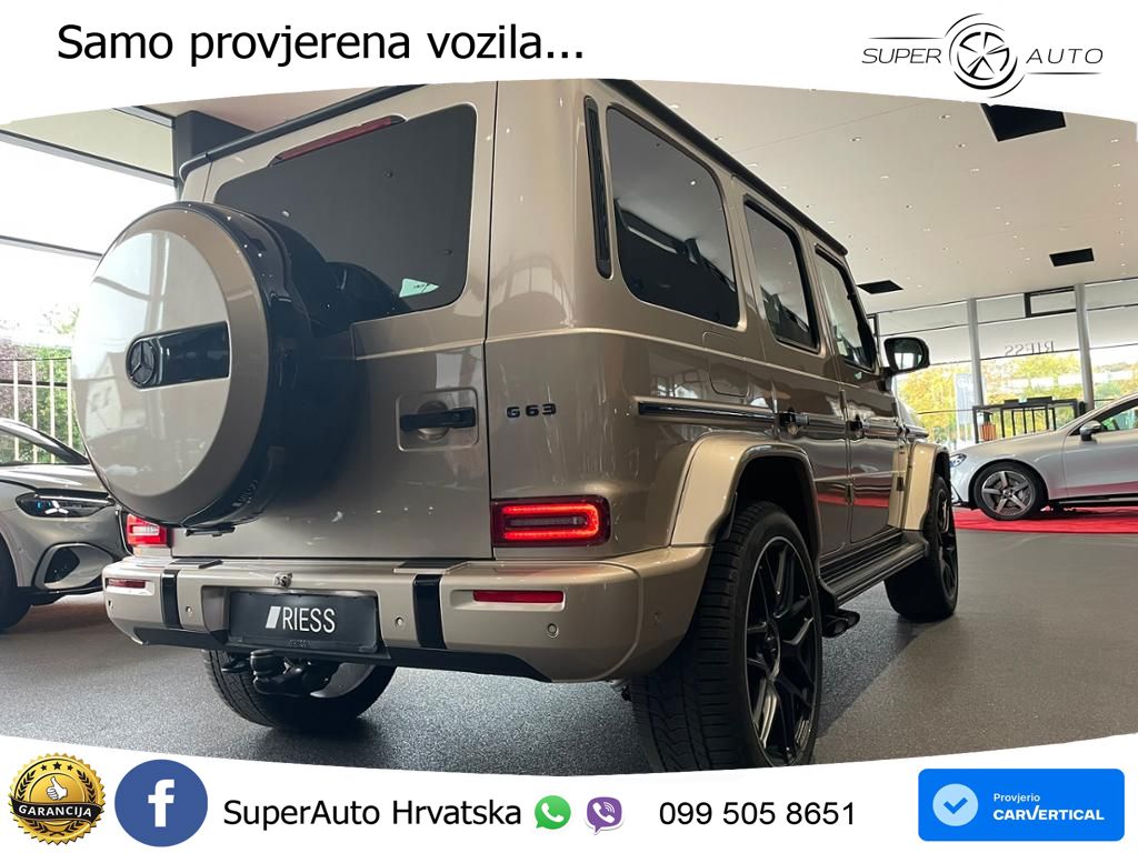 Mercedes AMG G 63 Long V8 (585 KS) 4MATIC 9G-TRONIC AMG SPEEDSHIFT TCT