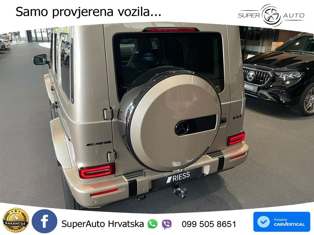 Mercedes AMG G 63 Long V8 (585 KS) 4MATIC 9G-TRONIC AMG SPEEDSHIFT TCT