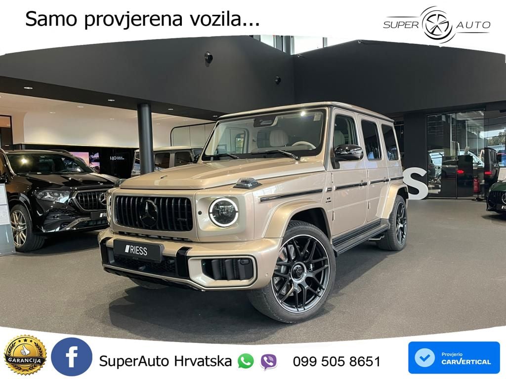 Mercedes AMG G 63 Long V8 (585 KS) 4MATIC 9G-TRONIC AMG SPEEDSHIFT TCT