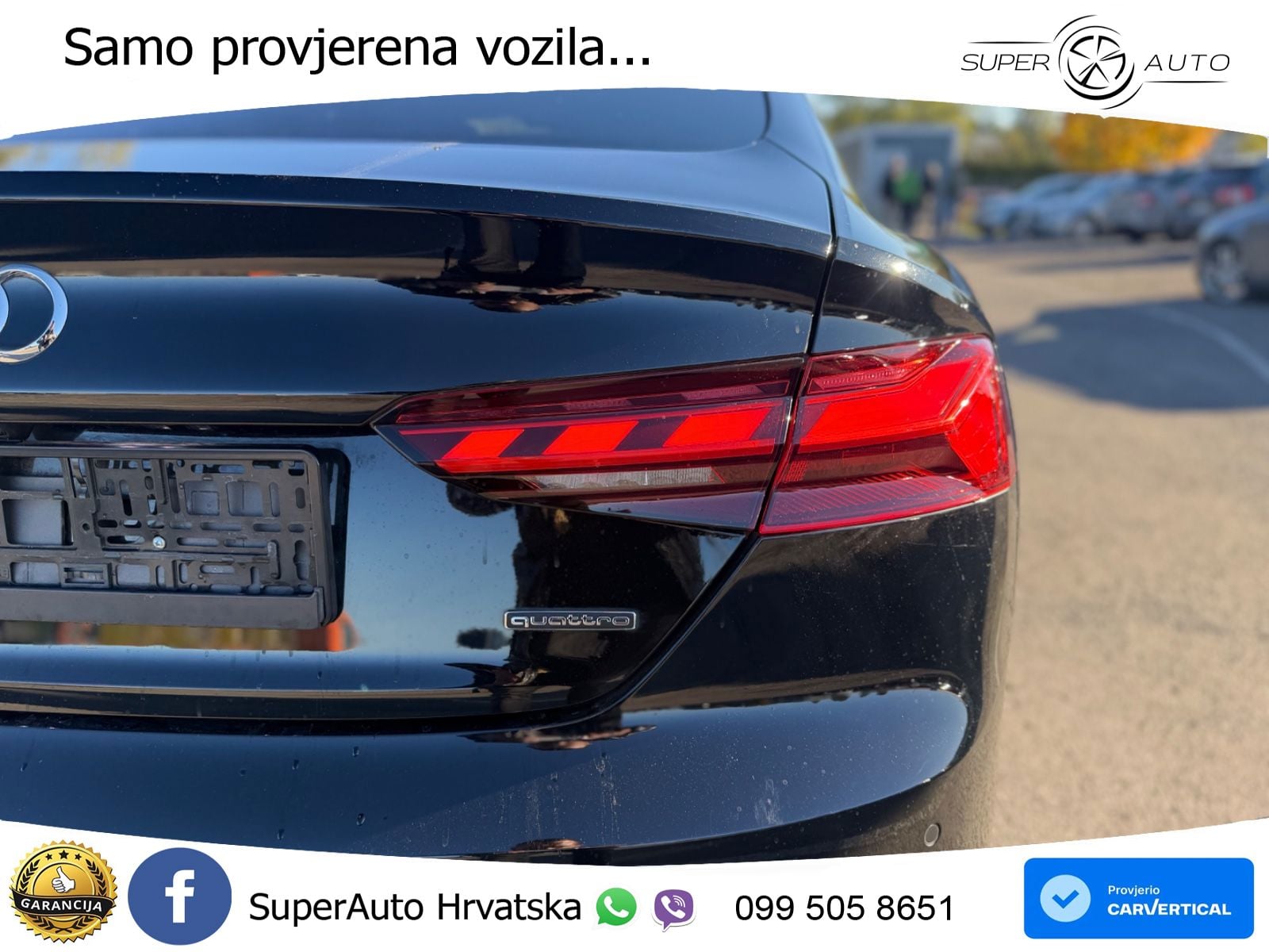 Audi A5 Sportback 45 TFSI (265 KS) quattro S tronic advanced LED+GR SJED+ACC