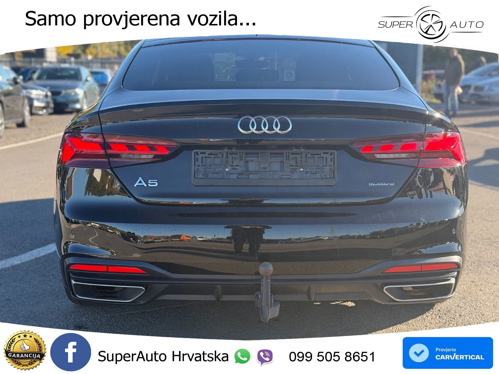 Audi A5 Sportback 45 TFSI (265 KS) quattro S tronic advanced LED+GR SJED+ACC