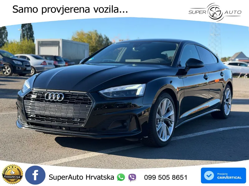 Audi A5 Sportback 45 TFSI (265 KS) quattro S tronic advanced LED+GR SJED+ACC