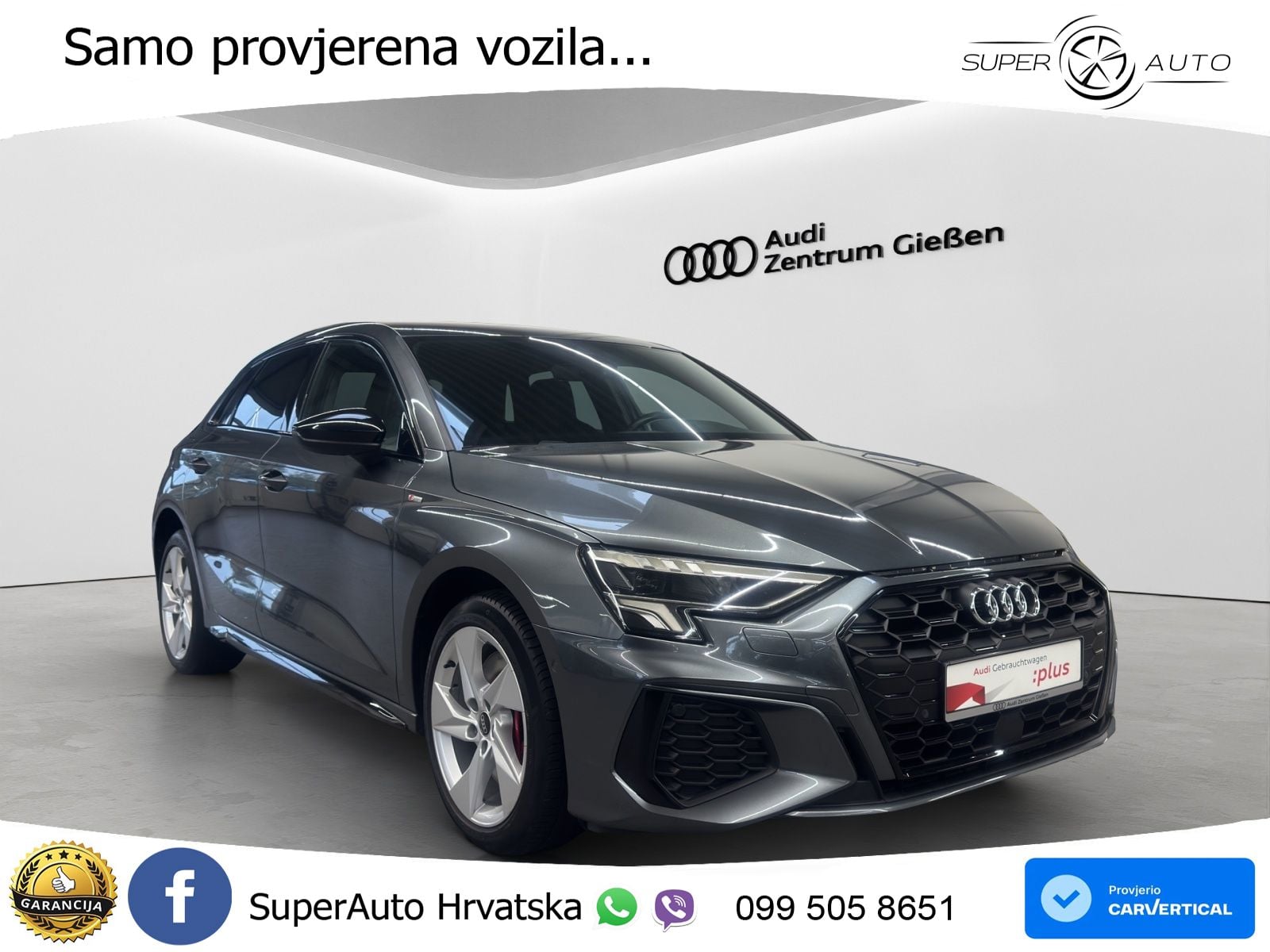 Audi A3 45 TFSIe (245 KS) S tronic S line LED+GR SJED+ACC
