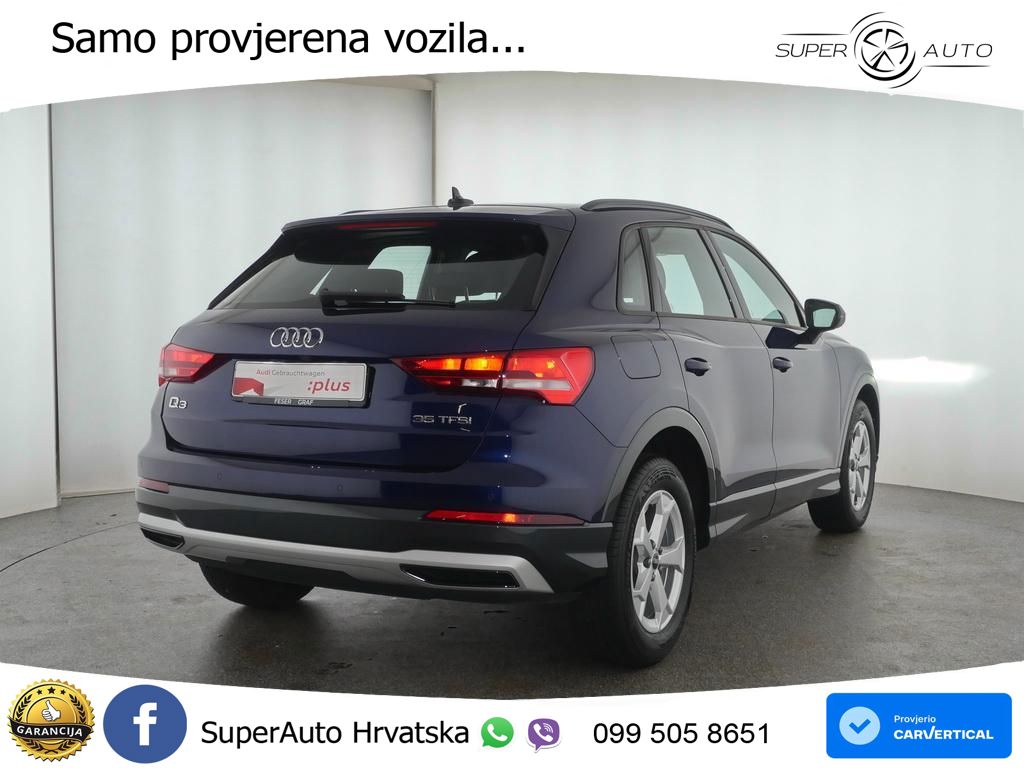 Audi Q3 35 TFSI (150 KS) S tronic advanced LED+GR SJED+ACC