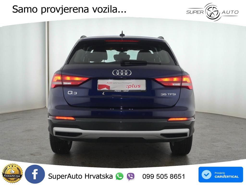 Audi Q3 35 TFSI (150 KS) S tronic advanced LED+GR SJED+ACC