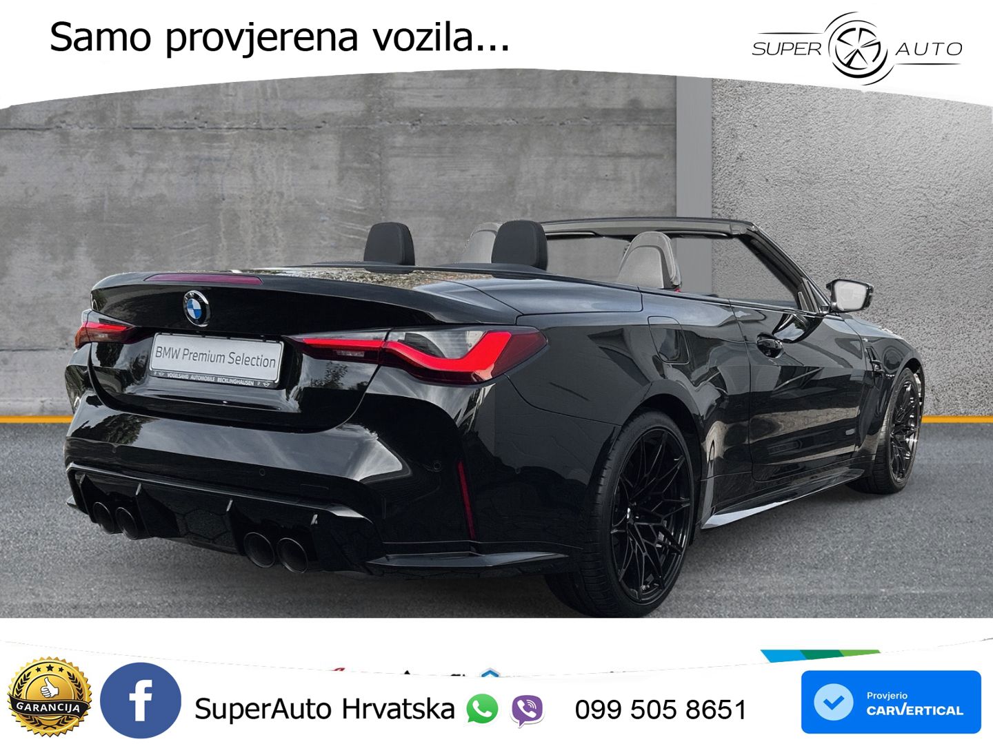 BMW M4 Convertible Competition 3.0 (510 KS) xDrive Steptronic LED+GR SJED+ACC