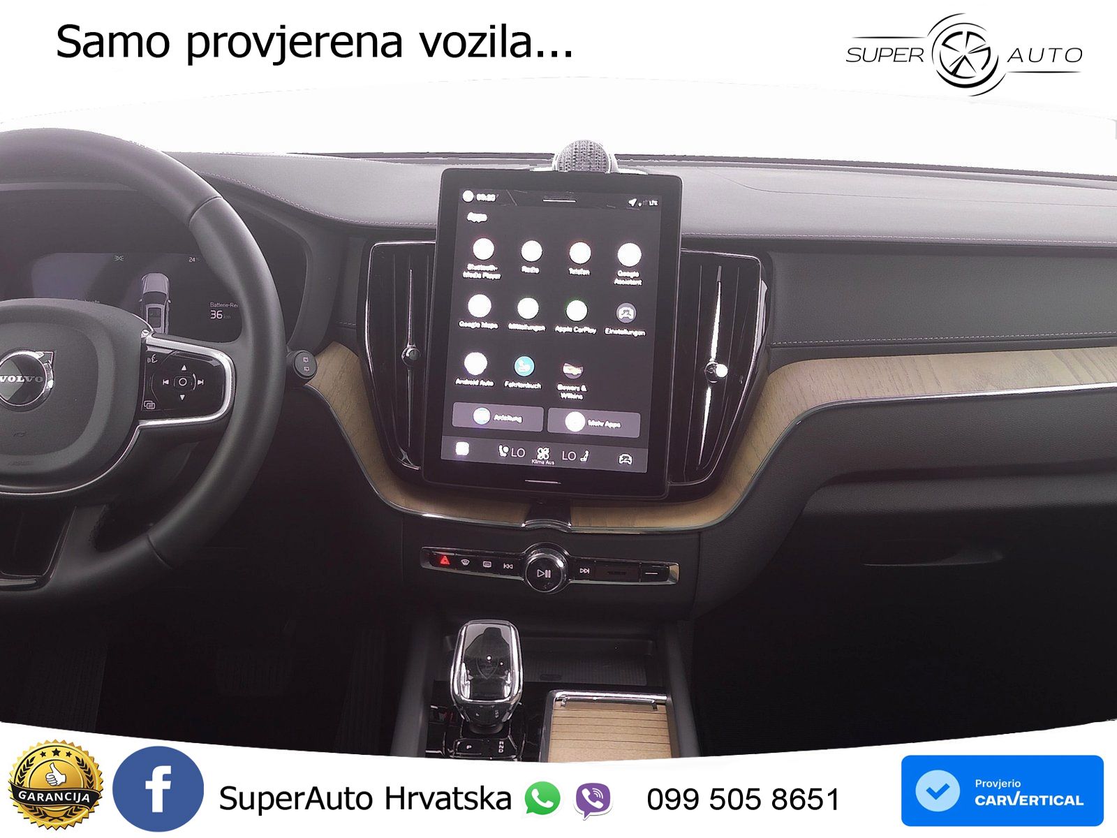 Volvo XC60 T6 AWD Geartronic LED+GR SJED+ACC