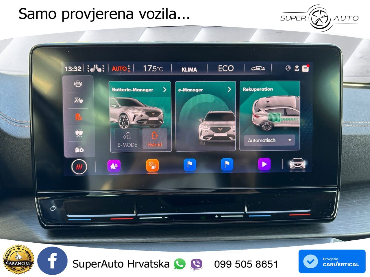 Cupra Formentor 1.4 TSI (204 KS) e-Hybrid DSG LED+GR SJED+ACC