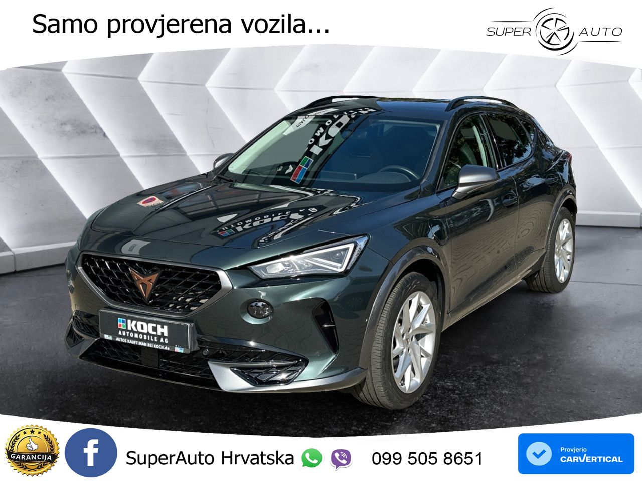 Cupra Formentor 1.4 TSI (204 KS) e-Hybrid DSG LED+GR SJED+ACC
