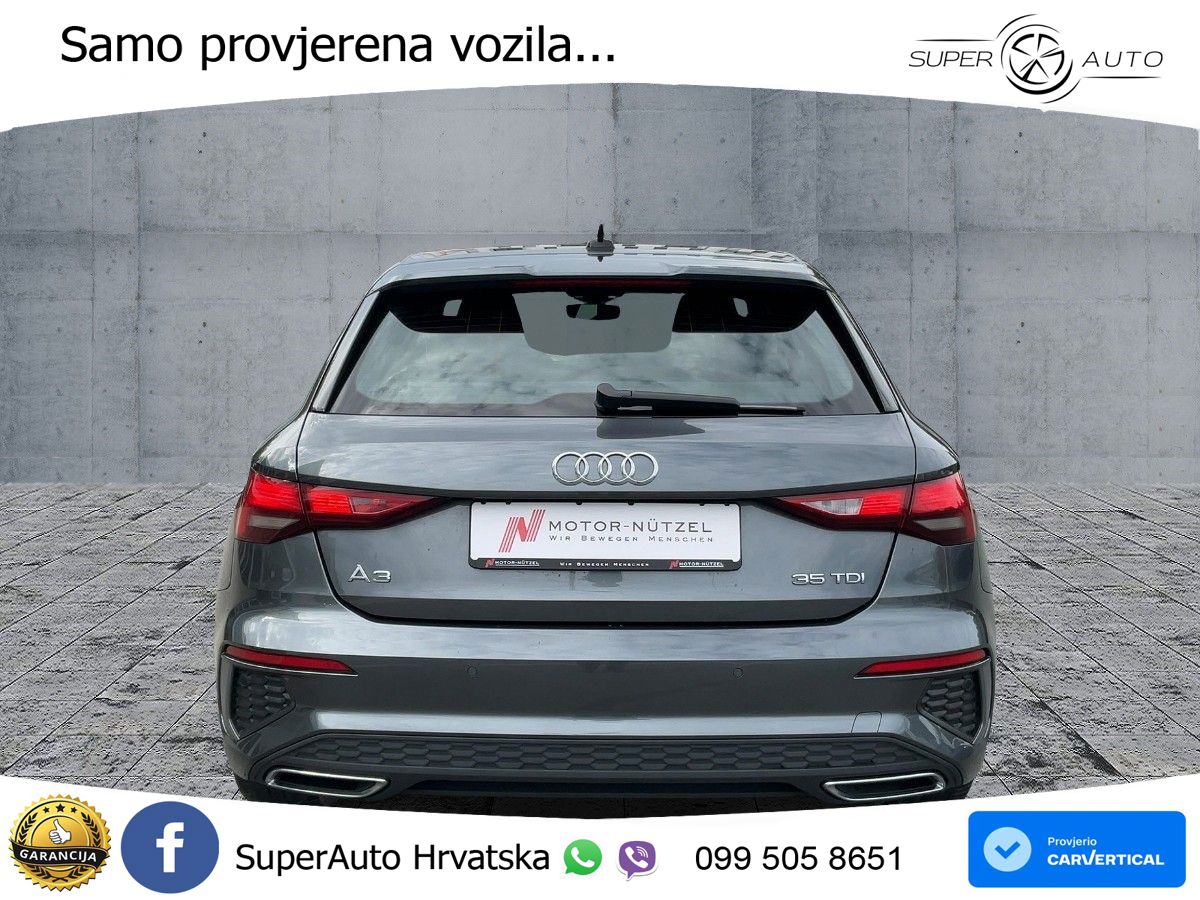 Audi A3 35 TDI (150 KS) S line LED+GR SJED+ACC
