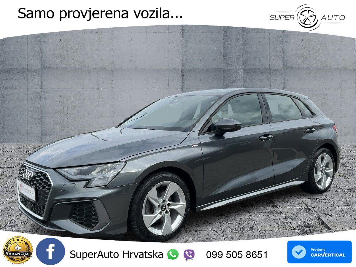Audi A3 35 TDI (150 KS) S line LED+GR SJED+ACC