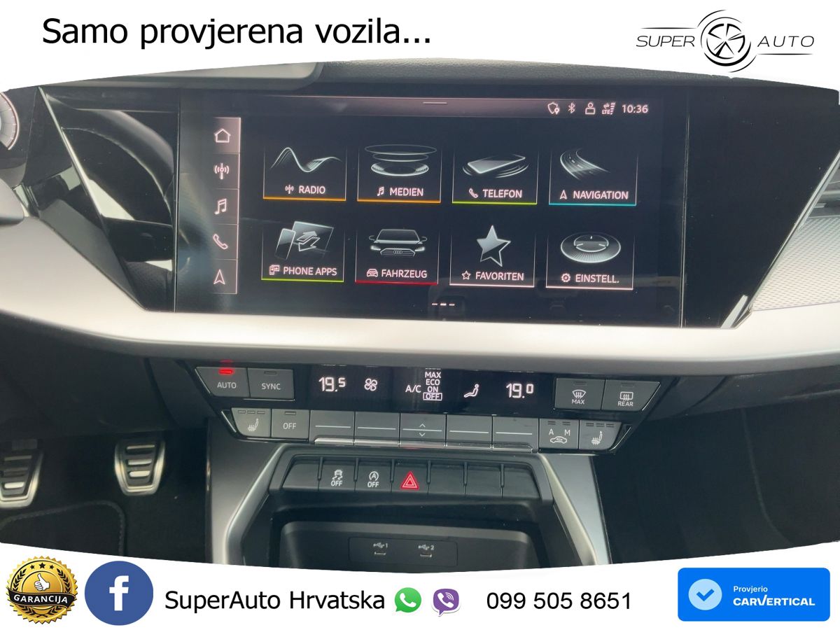 Audi A3 35 TDI (150 KS) S line LED+GR SJED+ACC