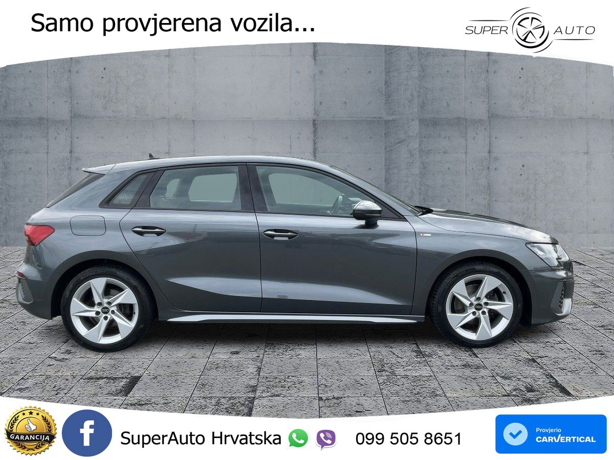 Audi A3 35 TDI (150 KS) S line LED+GR SJED+ACC
