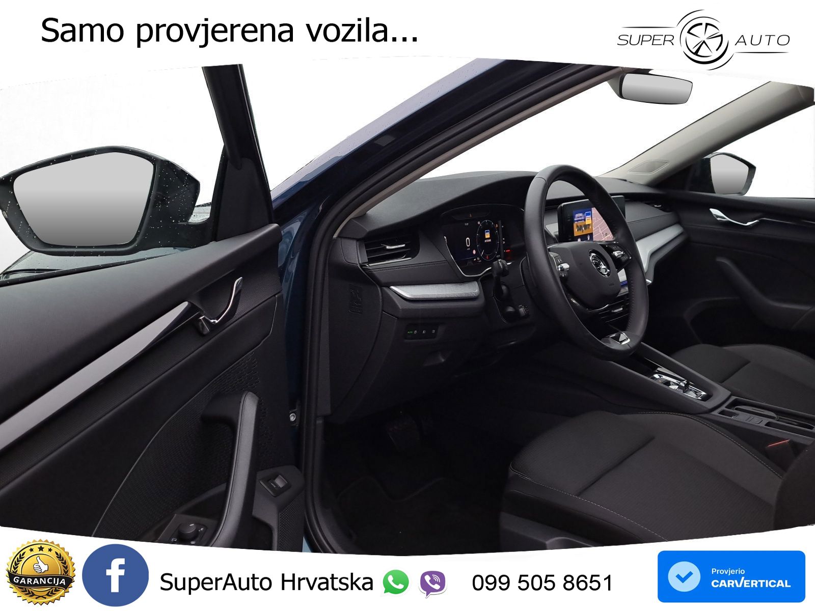 Škoda Octavia Combi 1.5 TSI EVO e-TEC (150 KS) DSG MATRIX+GR SJED+KAM