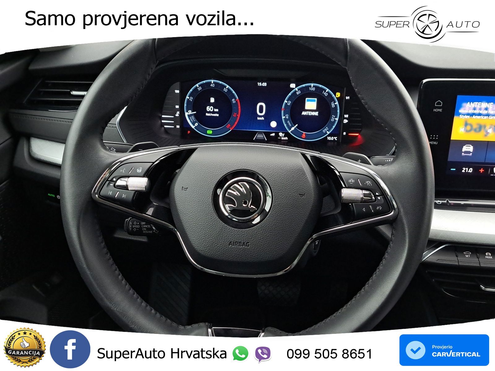 Škoda Octavia Combi 1.5 TSI EVO e-TEC (150 KS) DSG MATRIX+GR SJED+KAM