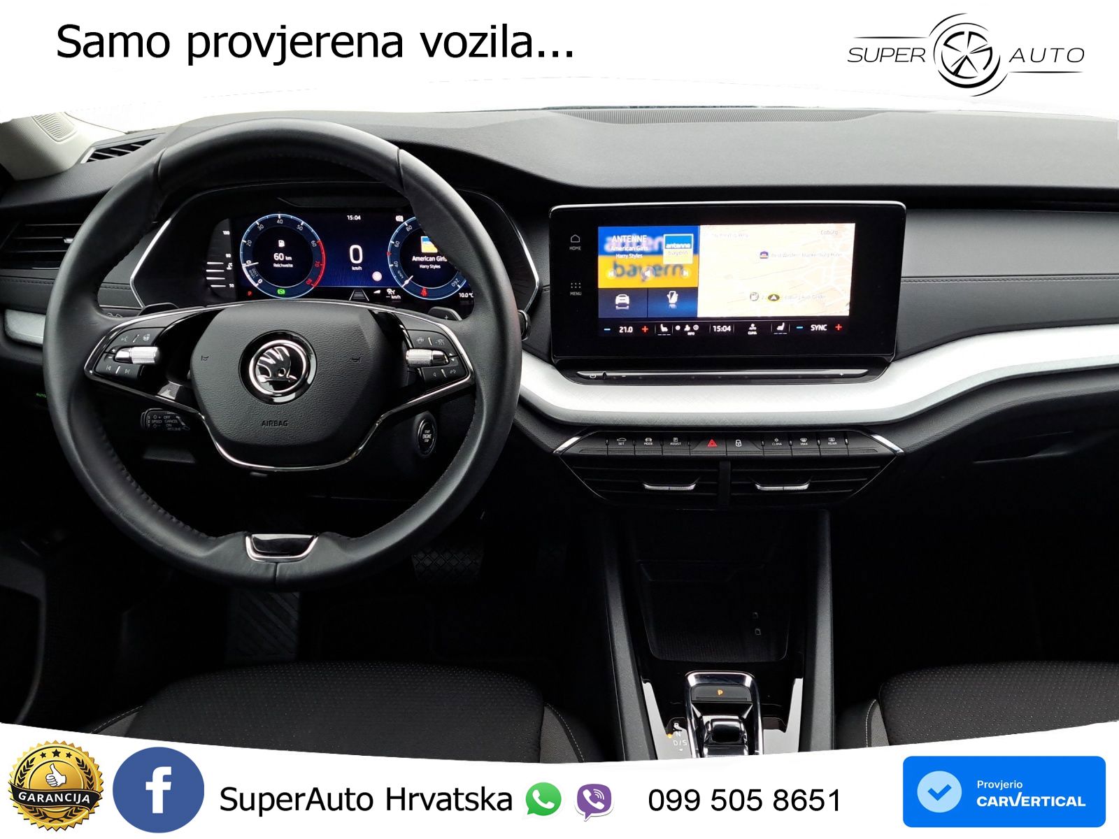 Škoda Octavia Combi 1.5 TSI EVO e-TEC (150 KS) DSG MATRIX+GR SJED+KAM