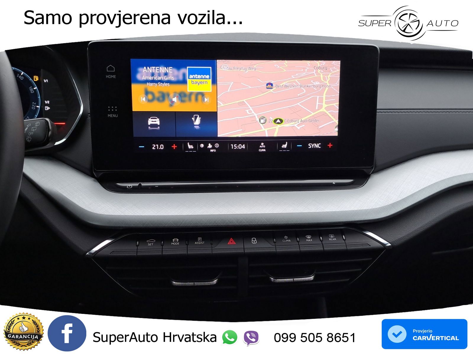 Škoda Octavia Combi 1.5 TSI EVO e-TEC (150 KS) DSG MATRIX+GR SJED+KAM