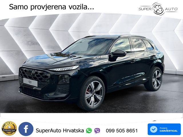 Audi Q3 1.5 TFSI (150 KS) S tronic S line LED+GR SJED+ACC