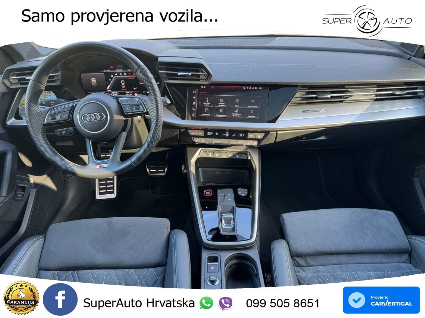 Audi S3 2.0 TFSI (310 KS) quattro S tronic LED+GR SJED+ACC