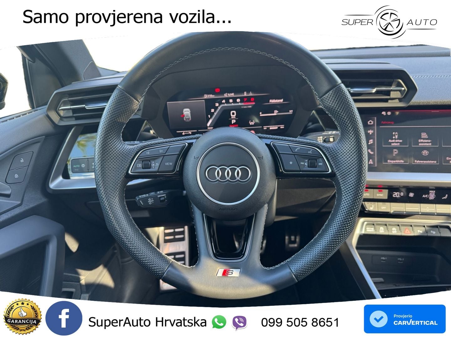 Audi S3 2.0 TFSI (310 KS) quattro S tronic LED+GR SJED+ACC