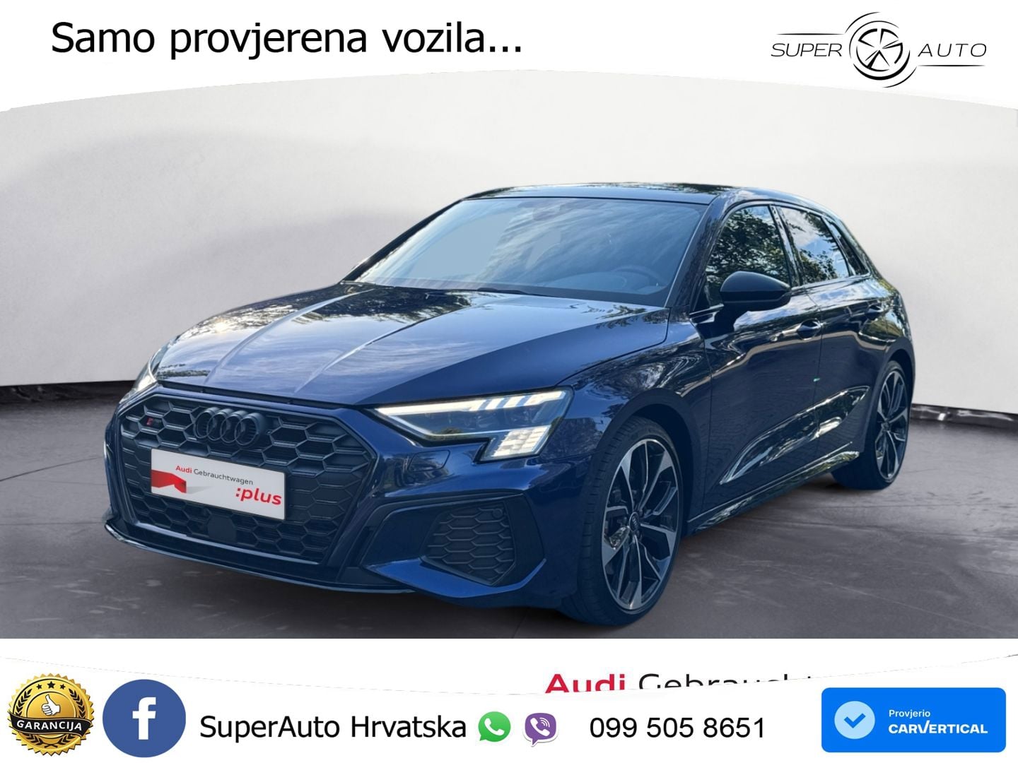 Audi S3 2.0 TFSI (310 KS) quattro S tronic LED+GR SJED+ACC