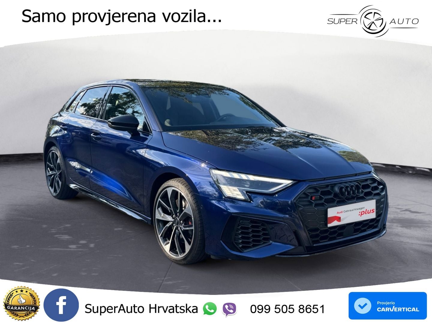 Audi S3 2.0 TFSI (310 KS) quattro S tronic LED+GR SJED+ACC
